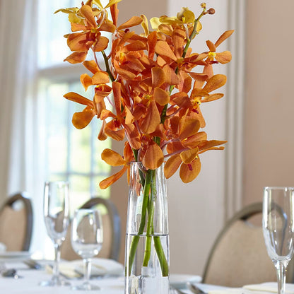 Orange Mokara Bud Vase –  Sensation Flowers Boutique Inc, Miami FL