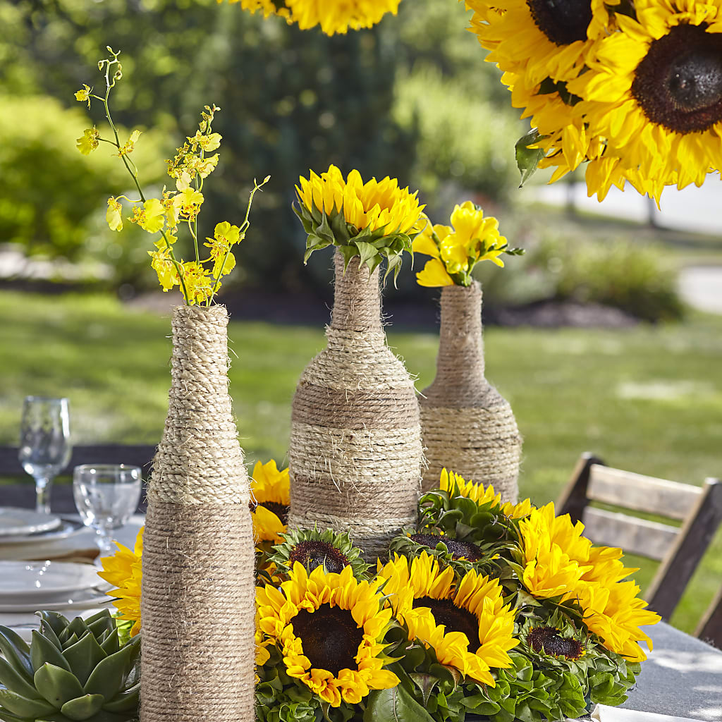 Sublime Garden Centerpiece –  Sensation Flowers Boutique Inc, Miami FL
