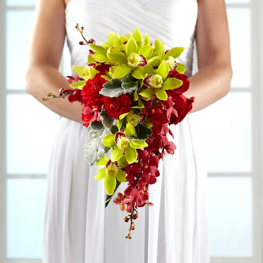 Elegant Orchid Bouquet –  Sensation Flowers Boutique Inc, Miami FL